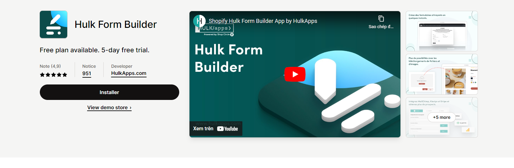 form builder shopify app
